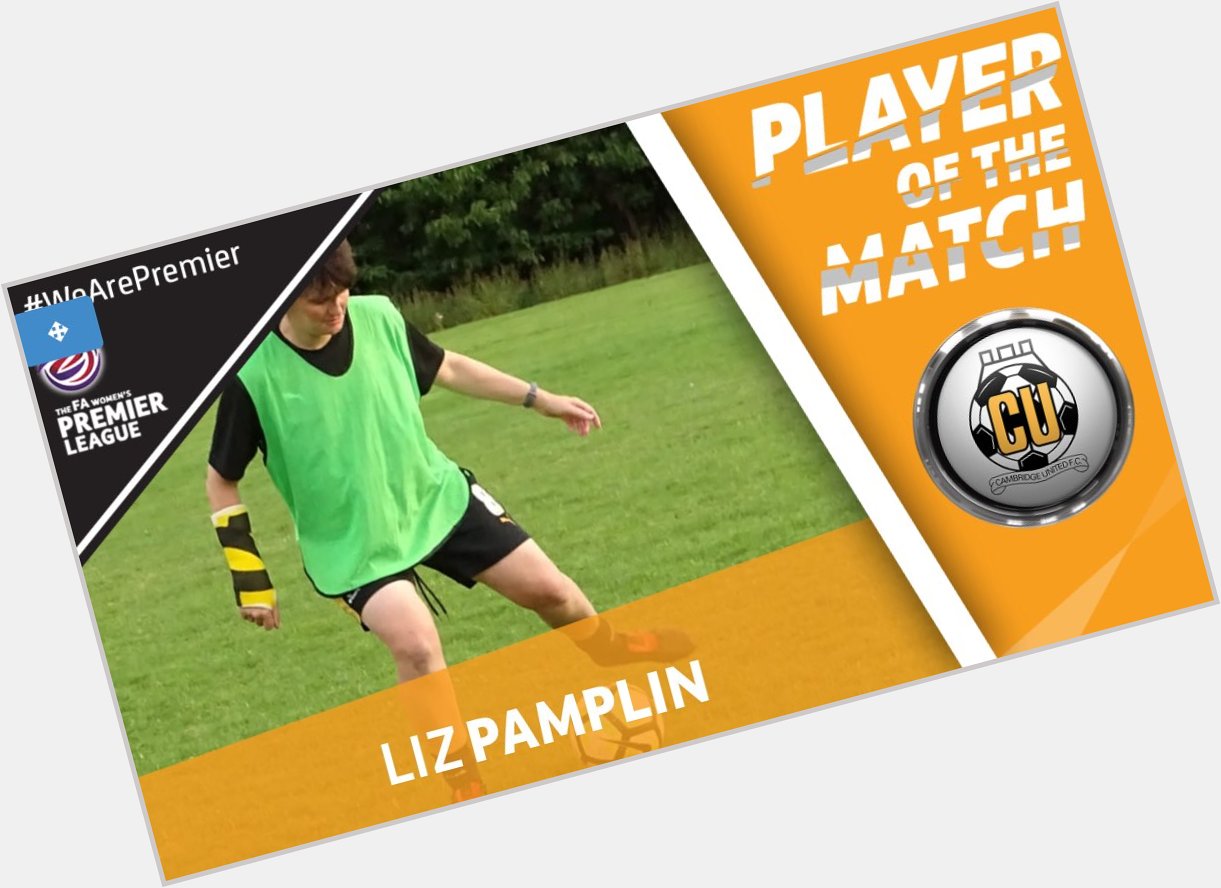 Player of the match yesterday for the reserves was  Liz and also happy belated birthday 