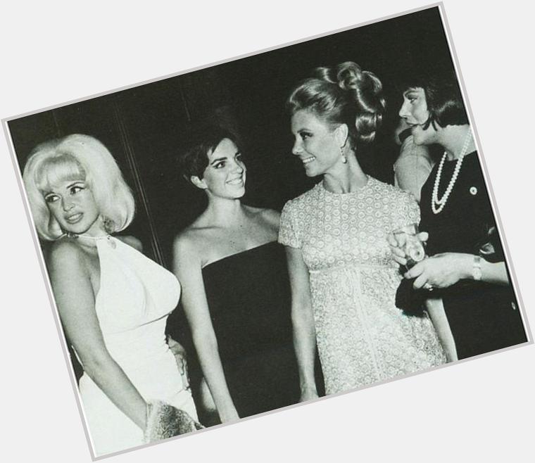 Happy birthday Liza Minnelli! Seen here with Jayne Mansfield, Mitzi Gaynor & Kaye Ballard in 1966 