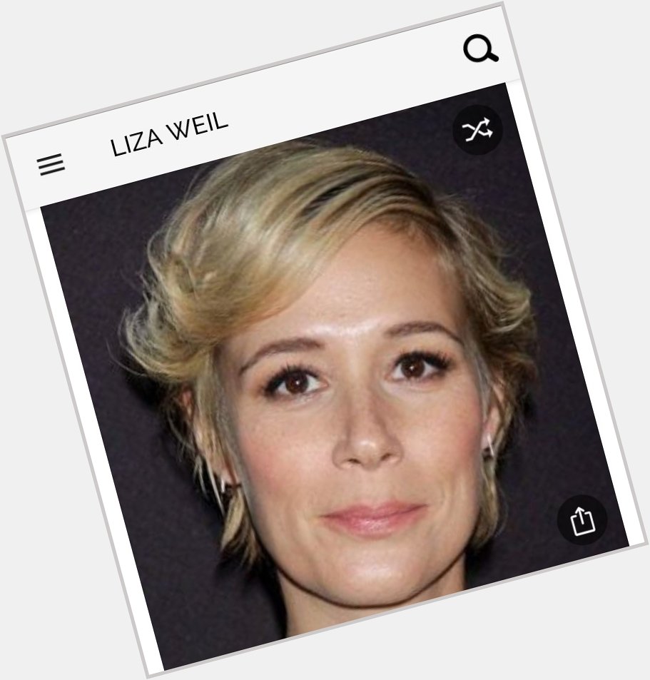 Happy birthday to this great actress.  Happy birthday to Liza Weil 