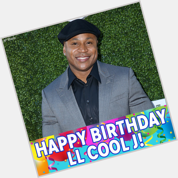 Happy birthday to hip hop legend and actor LL Cool J! 
