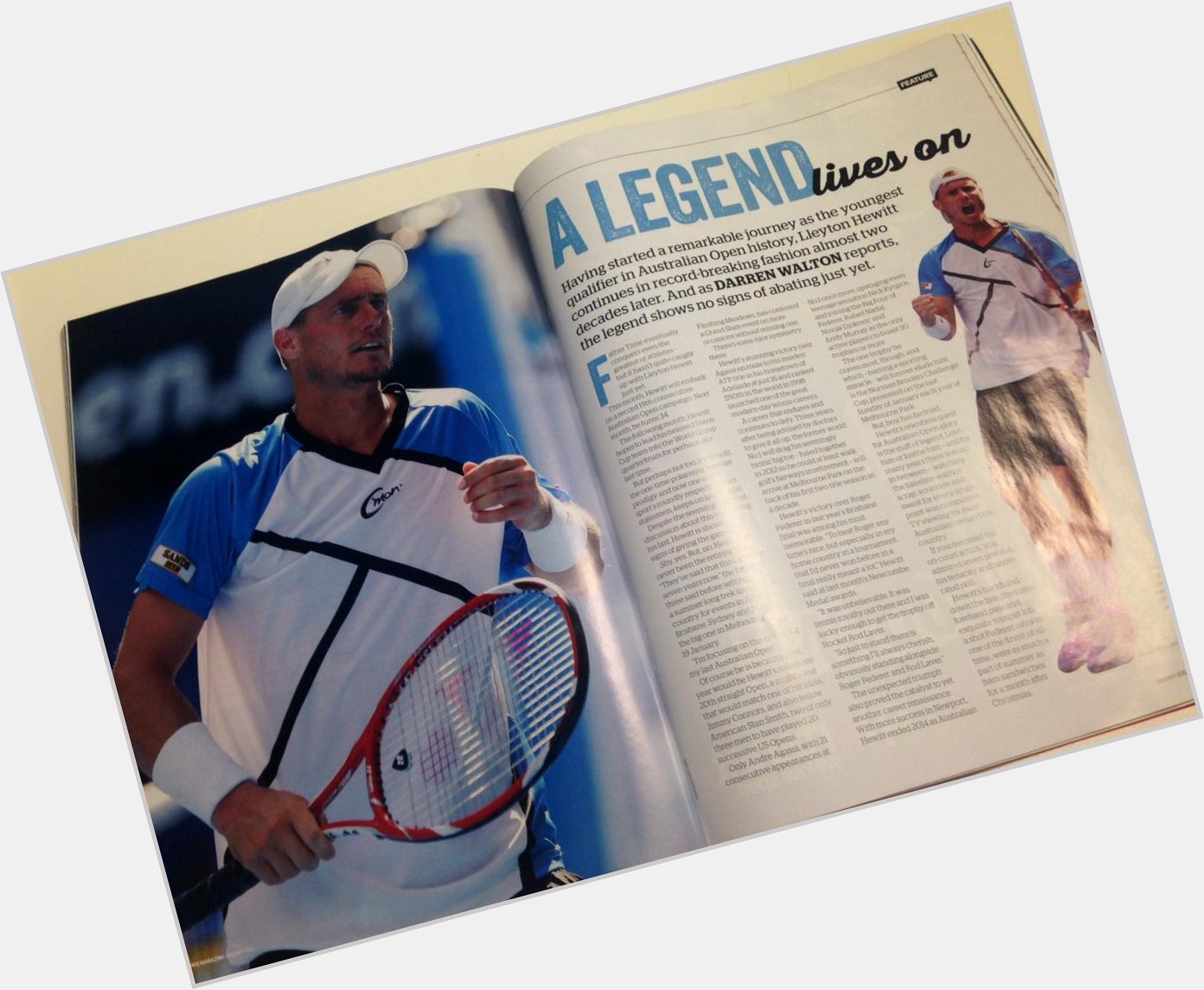 We love to write about him, you love to read about him ... Happy Birthday Lleyton Aussie fave is 34 today 