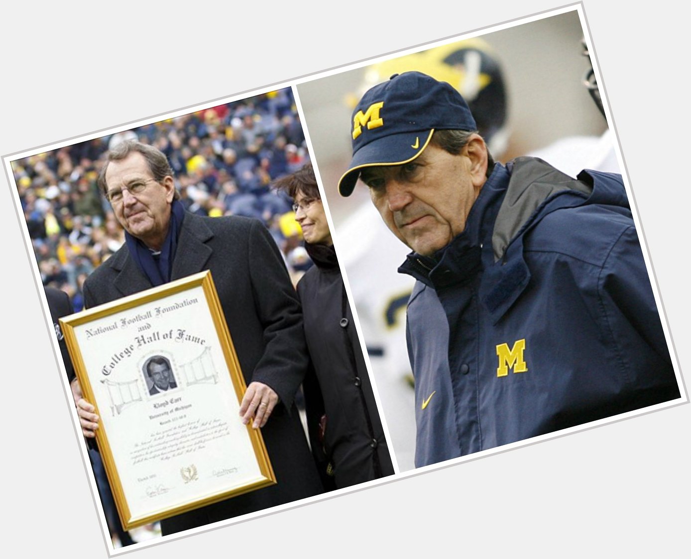 Happy Birthday to 2011 inductee and coaching great Lloyd Carr! 