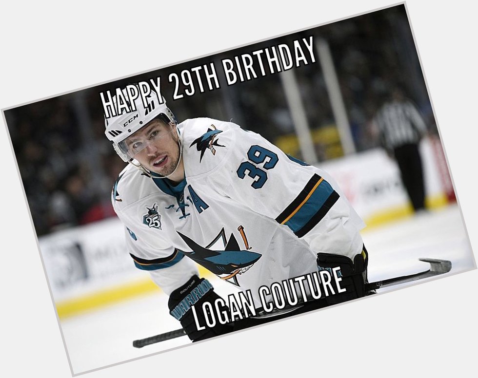 Wishing a very happy 29th Birthday to Player Logan Couture 