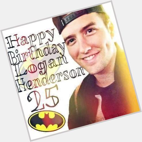 Happy Birthday!  Logan Henderson  