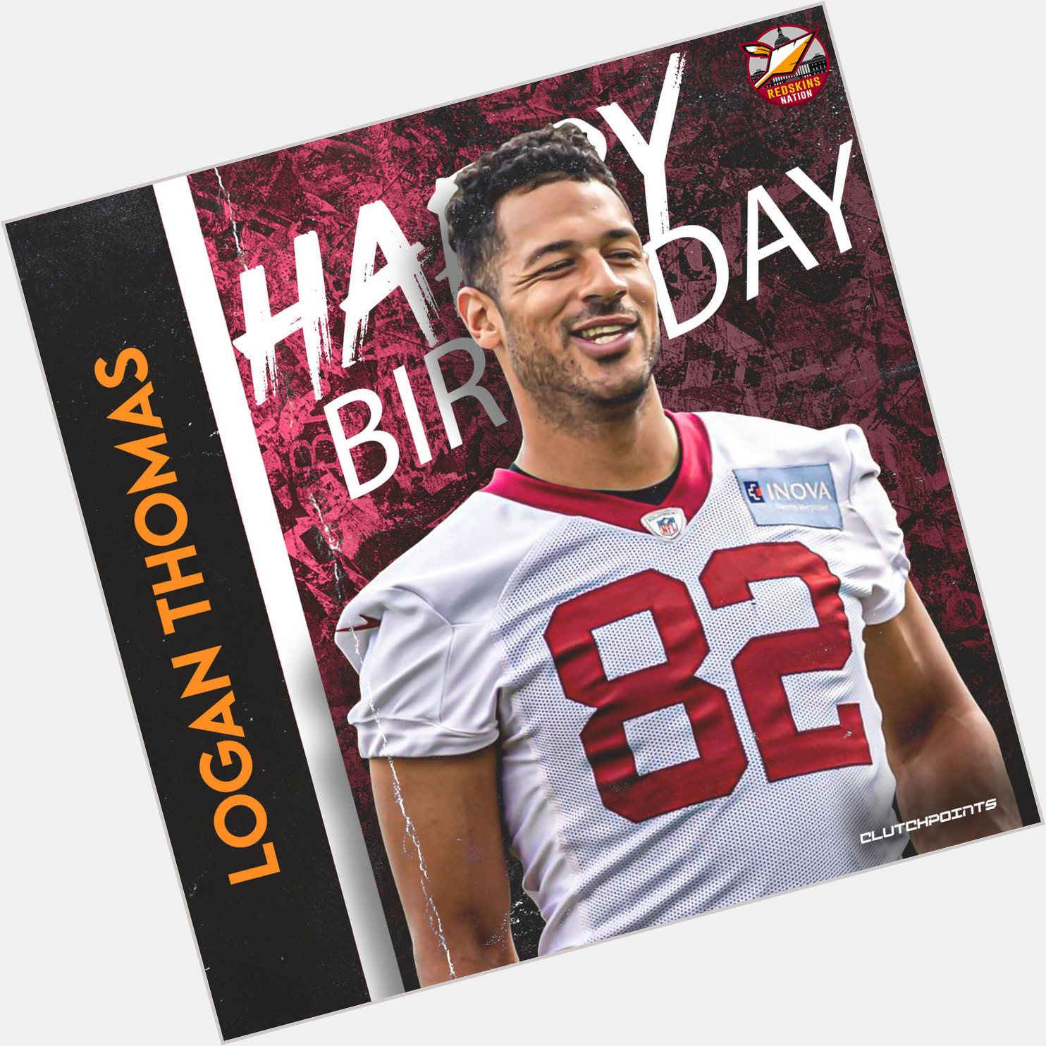Commanders Nation, join us in wishing Logan Thomas a happy 31st birthday 