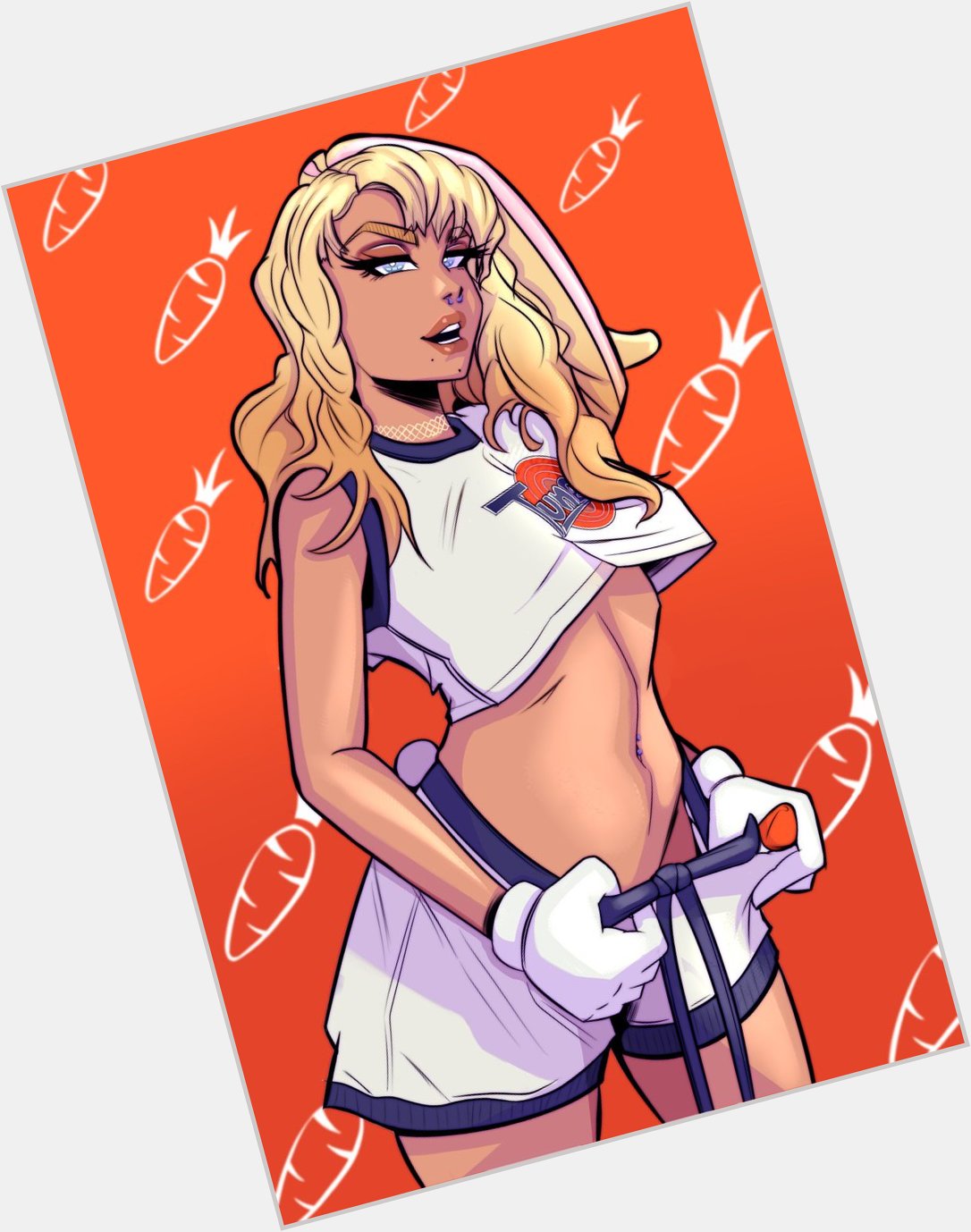 Happy Birthday  ,had to draw another Lola Bunny fanart for this special day  
