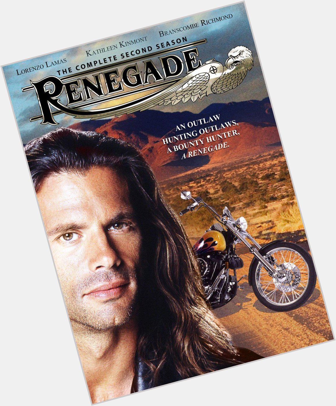 Happy Birthday Lorenzo Lamas! 

An Outlaw Hunting Outlaws, A Bounty Hunter, A Renegade! 