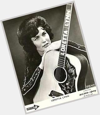 Here she is, the Decca Doll Happy Birthday to the great Loretta Lynn, One\s On The Way 
