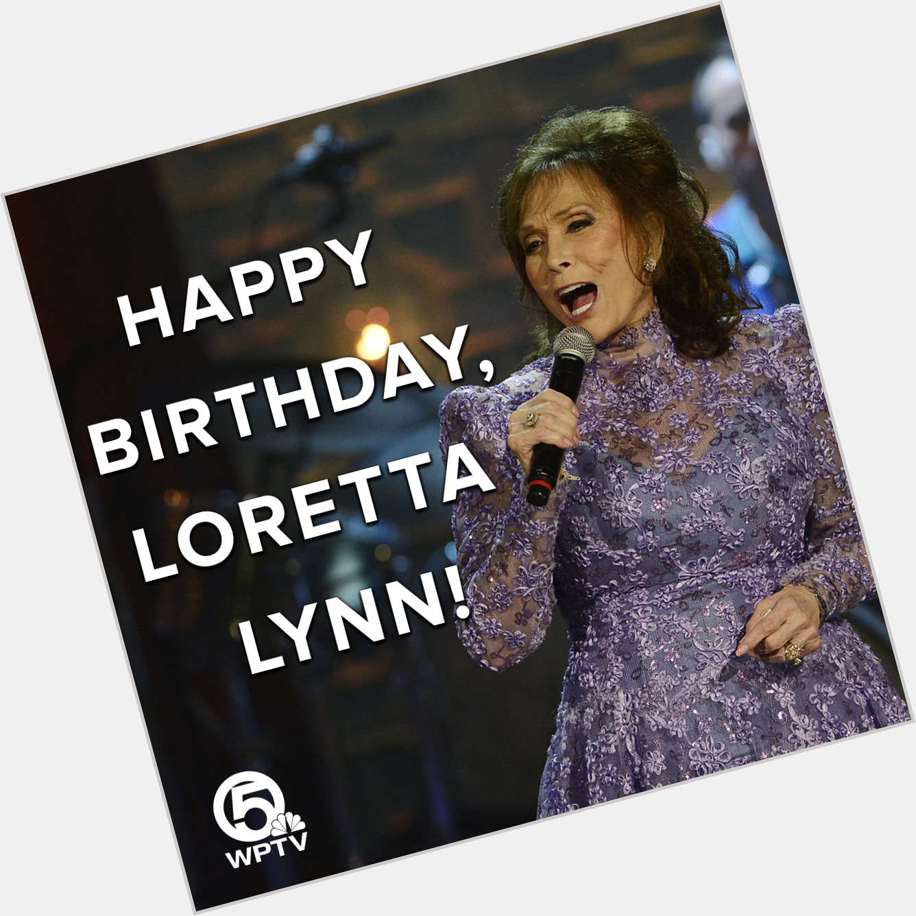 Happy Birthday to the \"Coal Miner\s Daughter\" Loretta Lynn! The country music legend turns 88 today. 