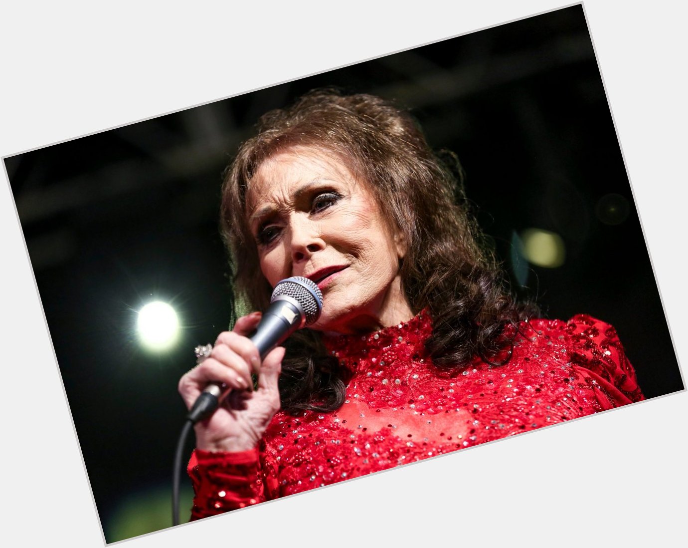             Country singer Loretta Lynn is 89 years young.  