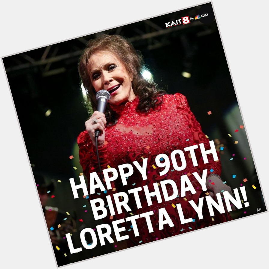 The Coal Miner\s Daughter and pride of Butcher Hollow, Kentucky, turns 90 today! Happy birthday Loretta Lynn! 