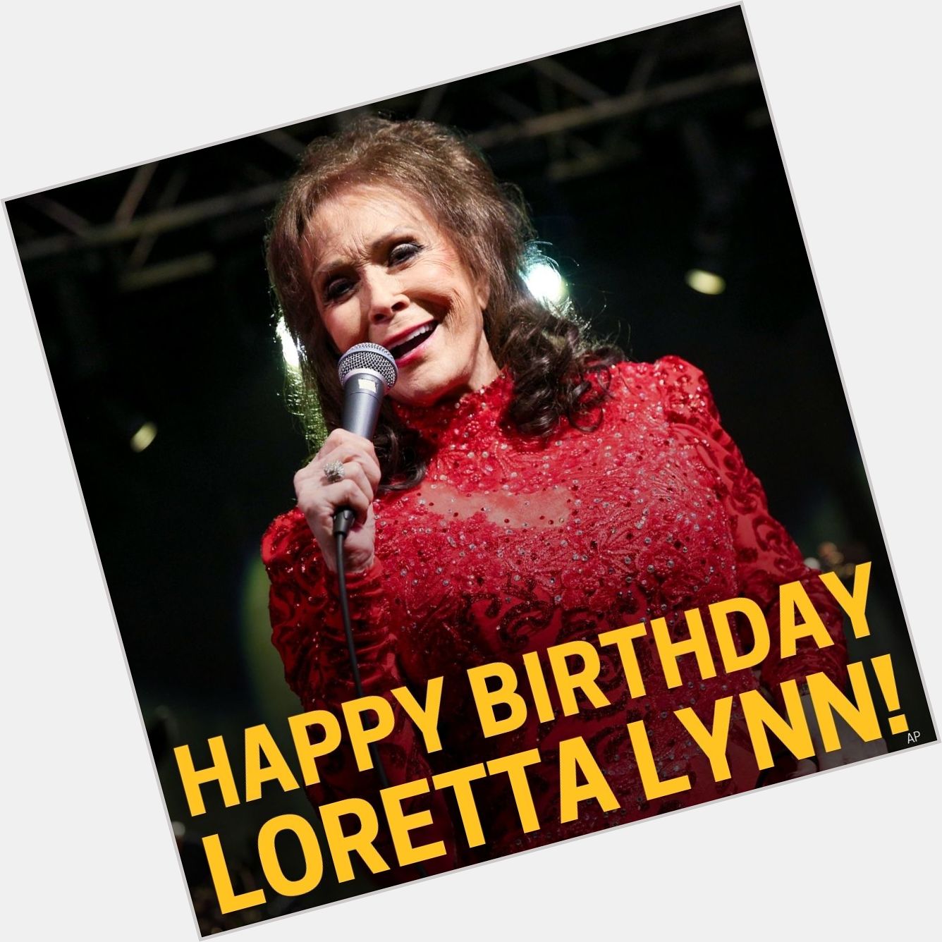 HAPPY BIRTHDAY!!! The Queen of Country Music, Loretta Lynn, turned 90 today! 