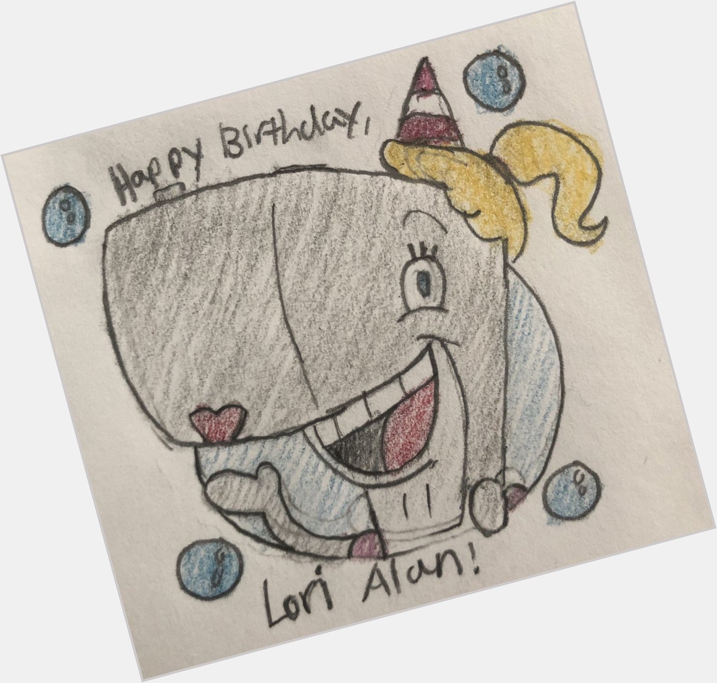 Happy Birthday, Lori Alan (voice of Pearl Krabs)!     