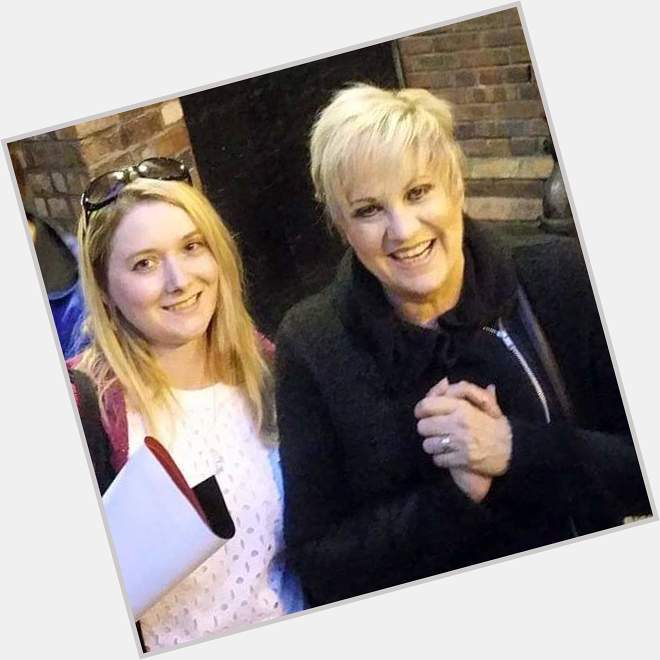 Happy birthday to Lorna Luft. Here I am with her in 2015. (Sarah)  