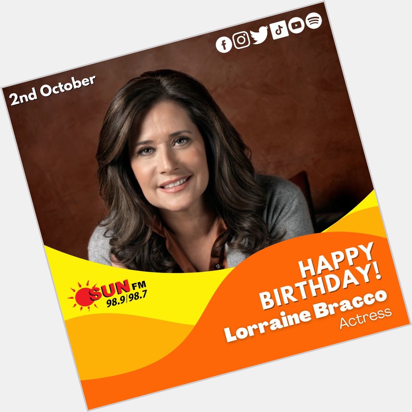 Happy Birthday Lorraine Bracco!!!! 