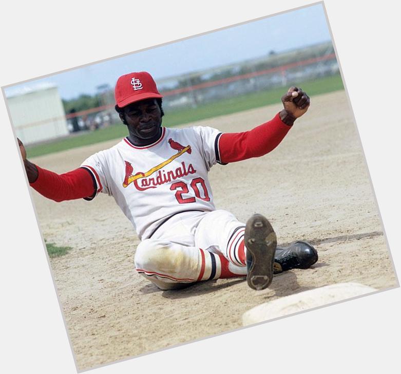 Happy Birthday to Lou Brock, who turns 76 today! 