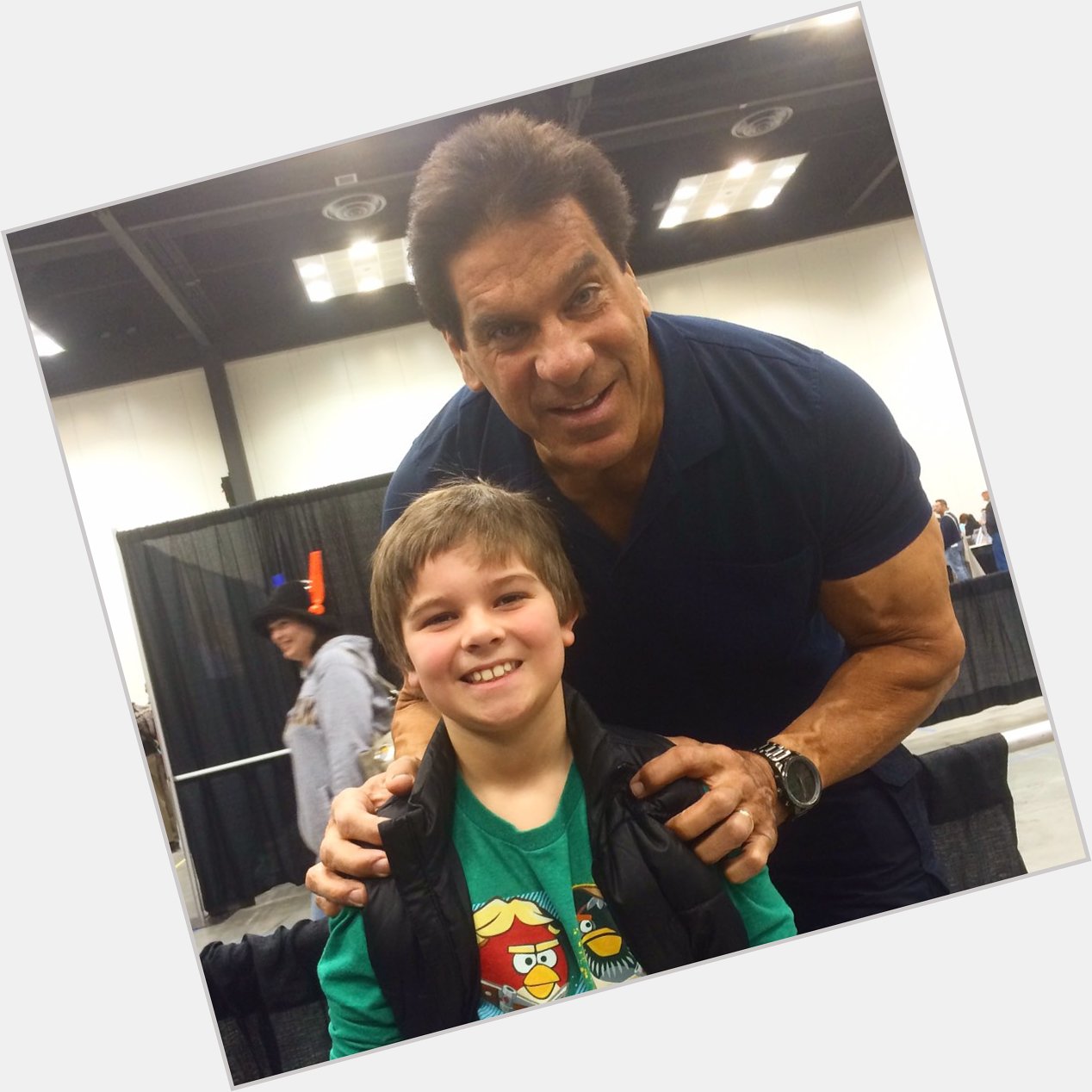 Happy Birthday Lou Ferrigno. Thanks for taking a picture with my son....for $50. 