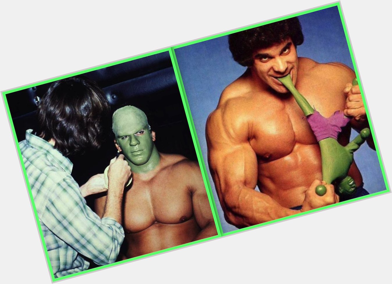 Wishing Lou Ferrigno an Incredibly Happy 66th Birthday! Everyone has his own little Hulk inside him. 