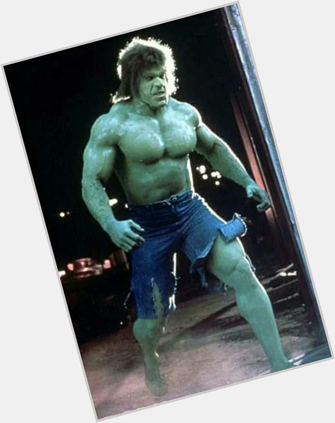 Lou Ferrigno, l unico vero Hulk, compie gli anni : happy birthday Mr Ferrigno!  