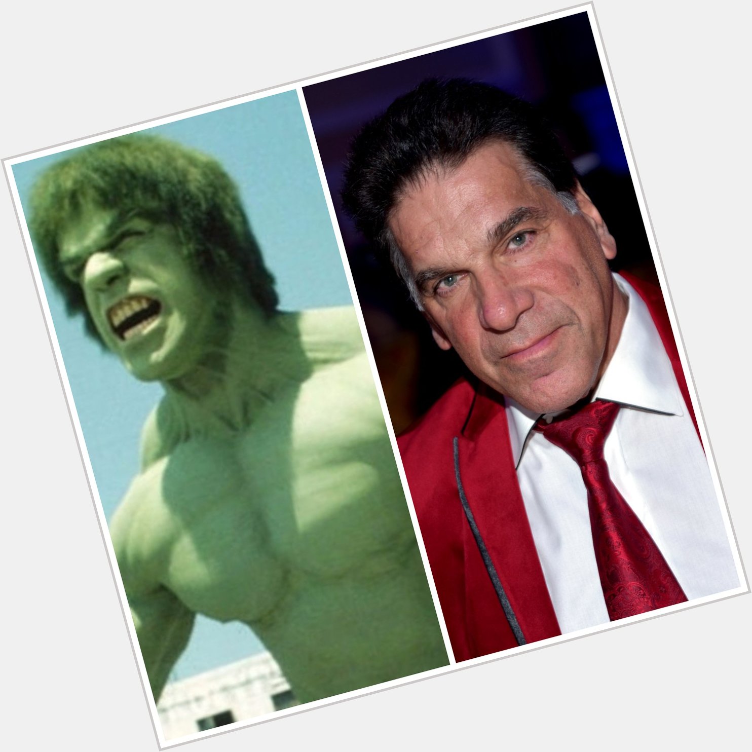 Happy Birthday to Lou Ferrigno who played the Hulk in the 70s/80s! Hope it\s smashing! 