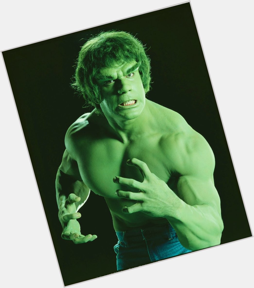 He is the big green giant that we all love!!! A very happy 69th birthday to Hulk aka Lou Ferrigno!!! 