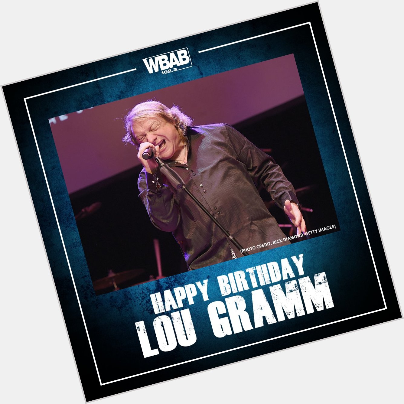 Join us in wishing Lou Gramm a happy birthday today!     