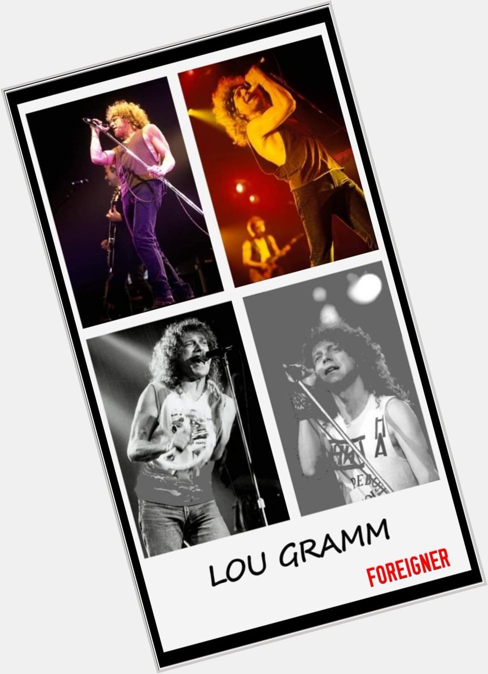 Happy Birthday Lou Gramm 