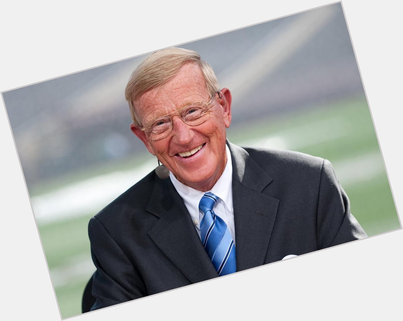 Happy 78th birthday, Lou Holtz. What do you think of him as a coach? Broadcaster? Magician? 