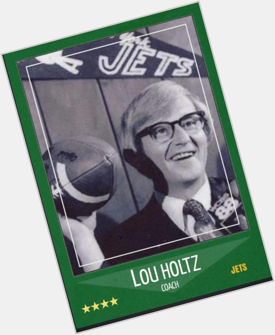 Happy 78th birthday to Lou Holtz. 