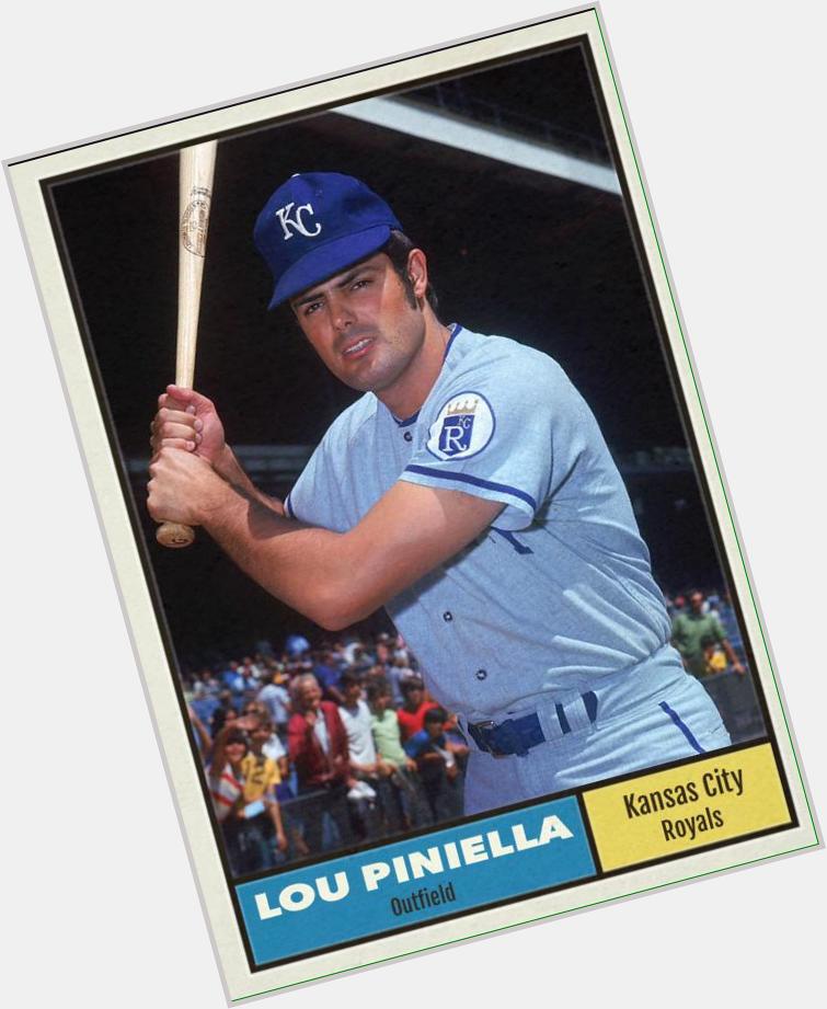 Happy 72nd birthday to Lou Piniella. 