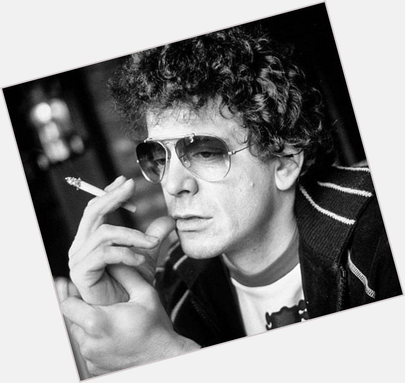 I almost forgot! Happy birthday to Lou Reed! He would\ve been 75 today 