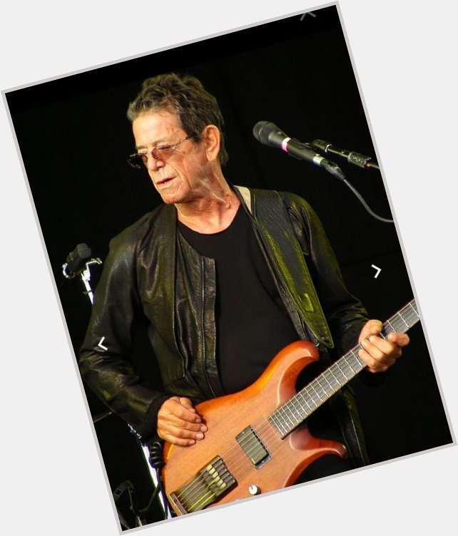Happy 75th birthday to Mr. LOU REED. 