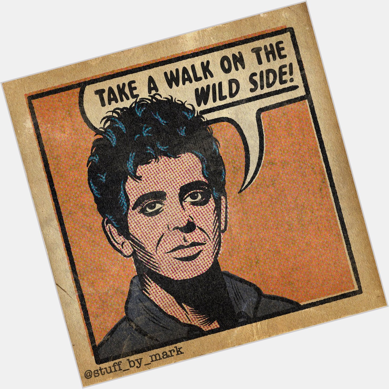 Happy belated Birthday Lou Reed. 