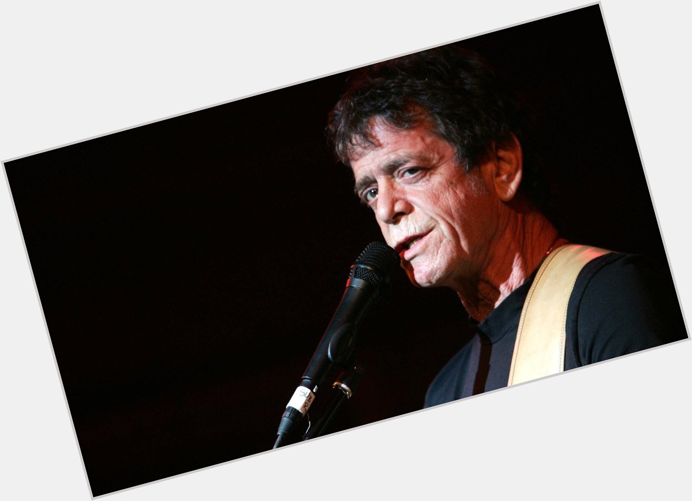 Happy birthday, Lou Reed. 
\"You\ve gotta blow the roof off of your heart and let the universe in.\" 