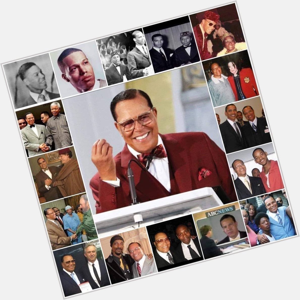 Thank You Almighty God Allah for this s precious human being The Honorable Minister Louis Farrakhan Happy Birthday. 