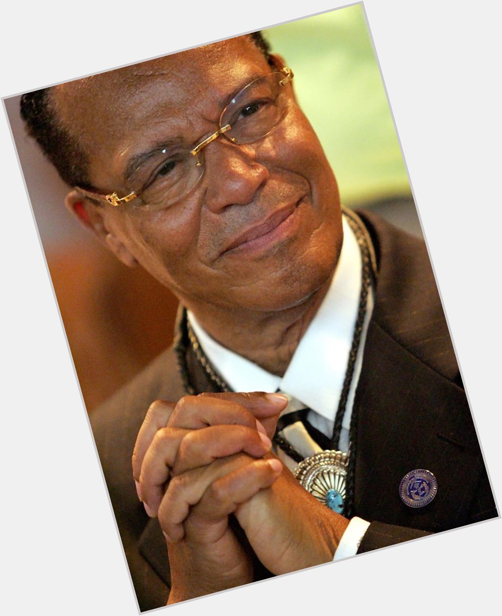 Happy Birthday to a man that I respect and admire, Minister Louis Farrakhan.   