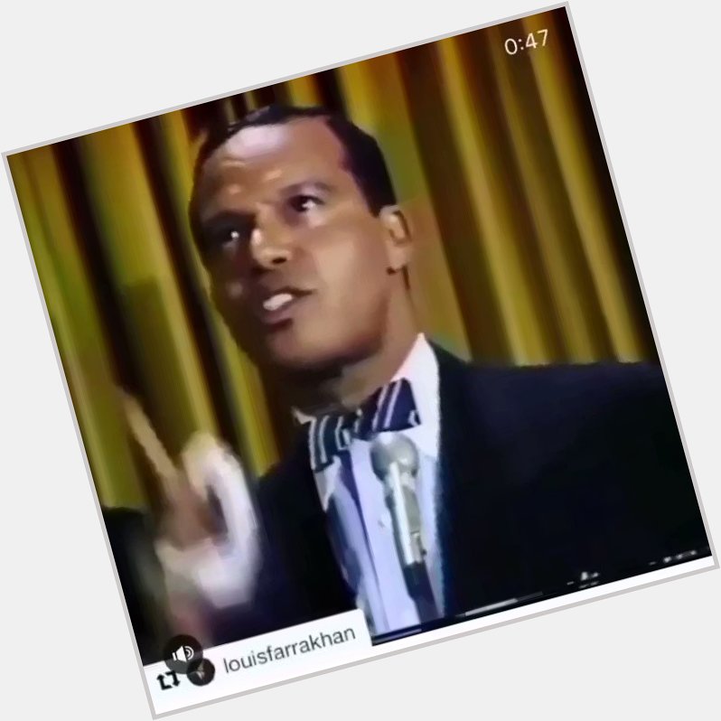When you see a man fall, don\t laugh... LEARN!!

Happy birthday to Louis FARRAKHAN. 