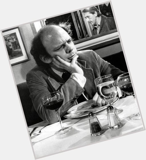 Happy 79th birthday to Wallace Shawn, seen here in a still from Louis Malle s film My Dinner With Andre, 1981. 