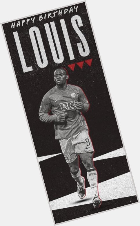    Happy Birthday to former United player Louis Saha!  