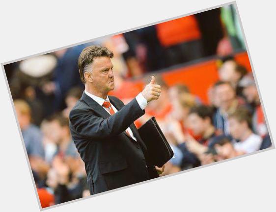 Happy Birthday to Louis van Gaal! Our boss turns 64 today. Three points will be great present 