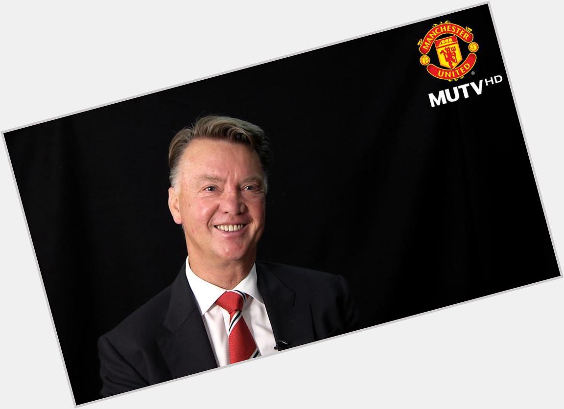 Happy 64th birthday to the Boss Louis Van Gaal!Wishing him a perfect one &a deserved gift. 