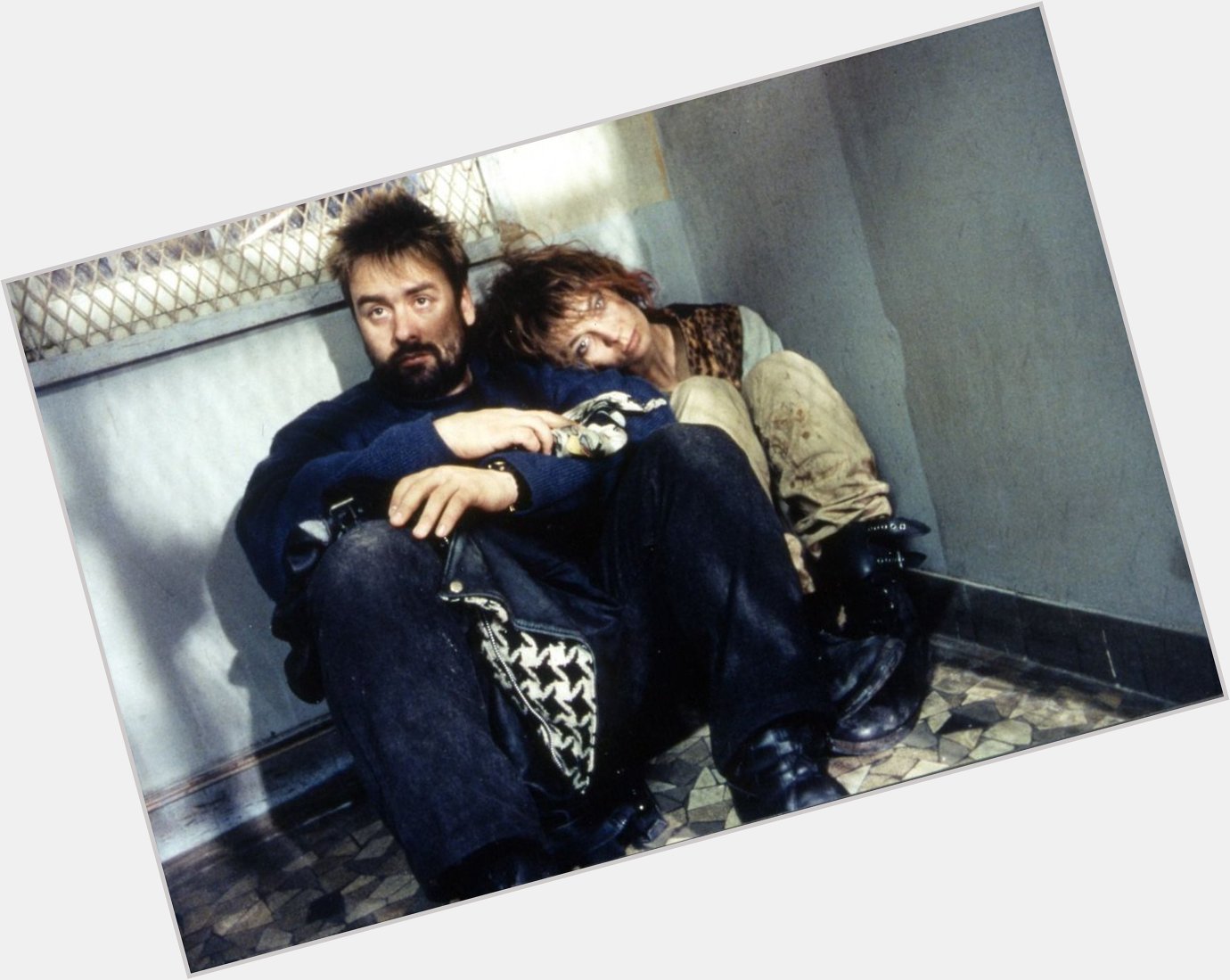 Happy birthday, Luc Besson! Seen here on the set of La Femme Nikita (1990) with star Anne Parillaud. 