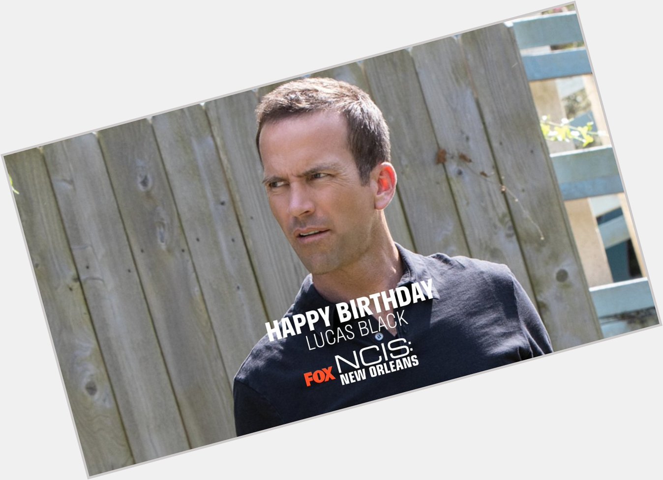 We\re still not over Christopher LaSalle... But Happy Birthday to Lucas Black! 