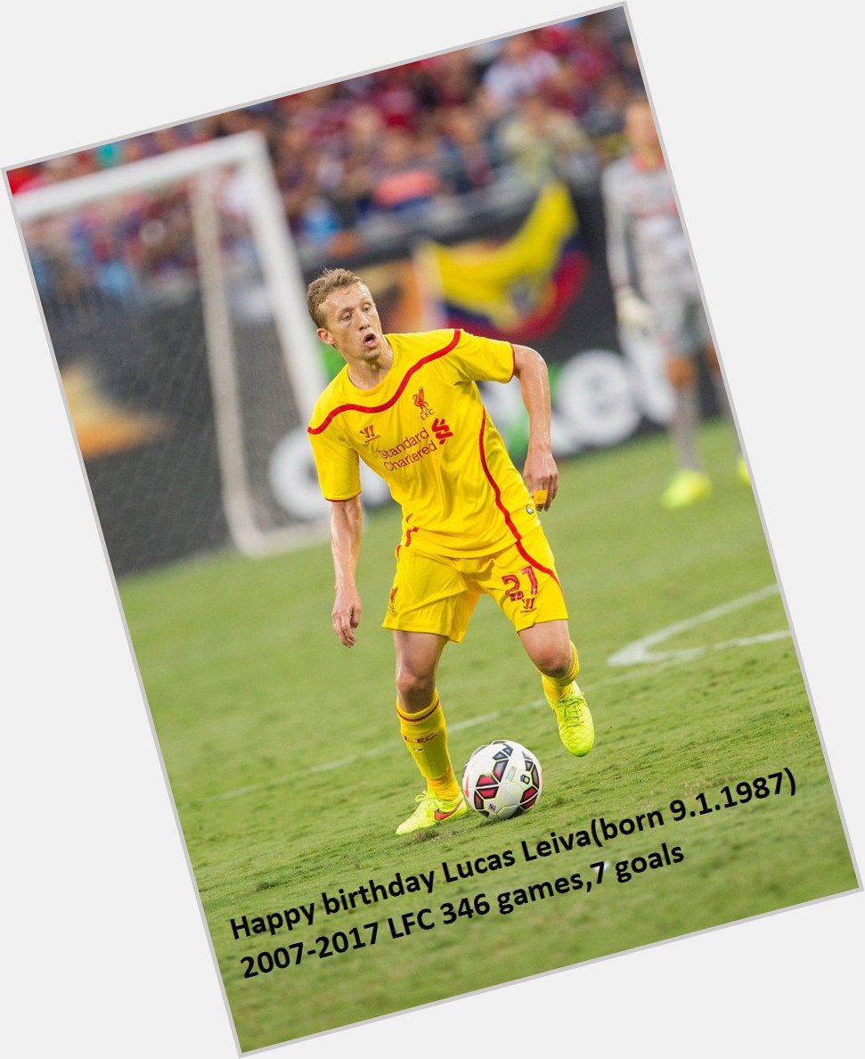 Happy 32nd birthday Lucas Leiva!
YNWA! 