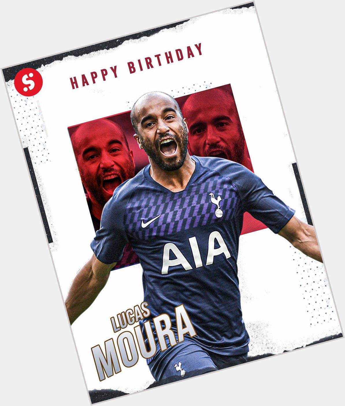 Happy birthday to Lucas Moura, who turns 3  0  today!       