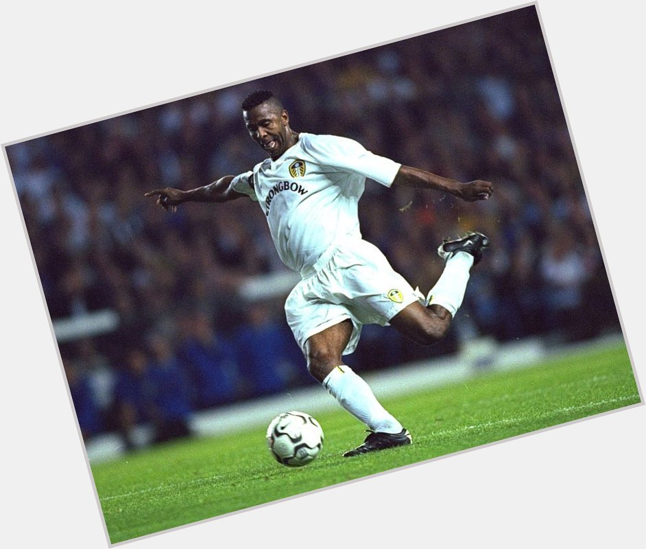 Happy birthday to \The Chief\ Lucas Radebe. One of the best defenders I\ve seen at 