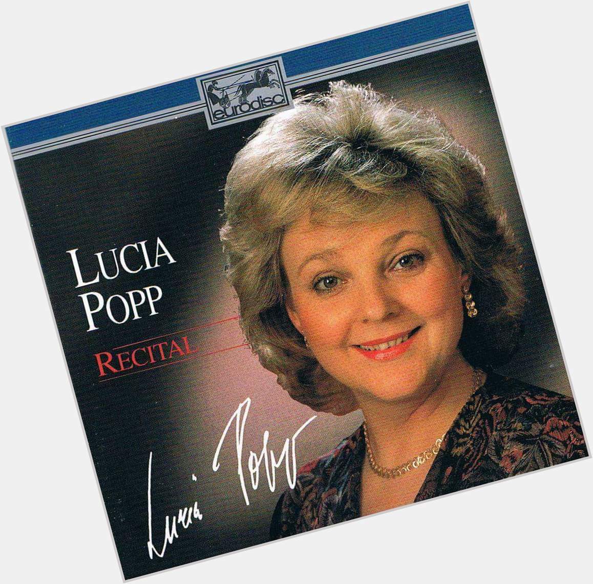 Happy birthday à Lucia Popp, le 12 Novembre ! 