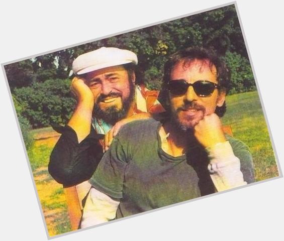 The two bosses   " Happy Birthday to Luciano Pavarotti (12 October 1935) !
We miss you <3 