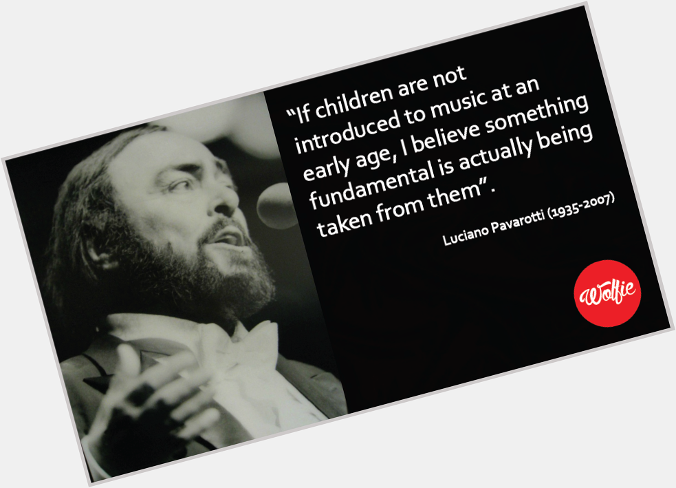 Luciano Pavarotti would have been 80 years old today - happy birthday to one of the greatest tenors of all time! 
