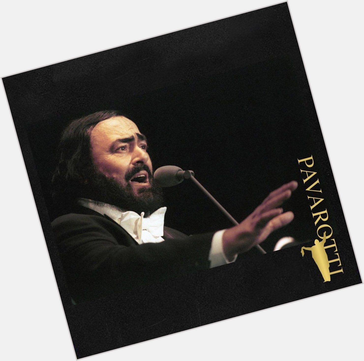 Luciano Pavarotti. Happy birthday! 